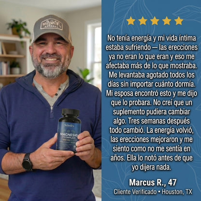 Cápsulas de complejo de magnesio Seloura 7 en 1