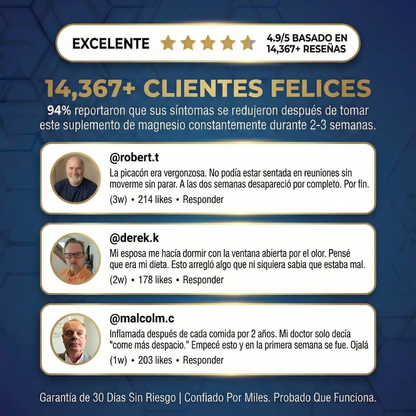 Cápsulas de complejo de magnesio Seloura 7 en 1